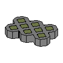 DOWNLOAD Turfstone_Permeable_Paver_filled_with_grass.rfa